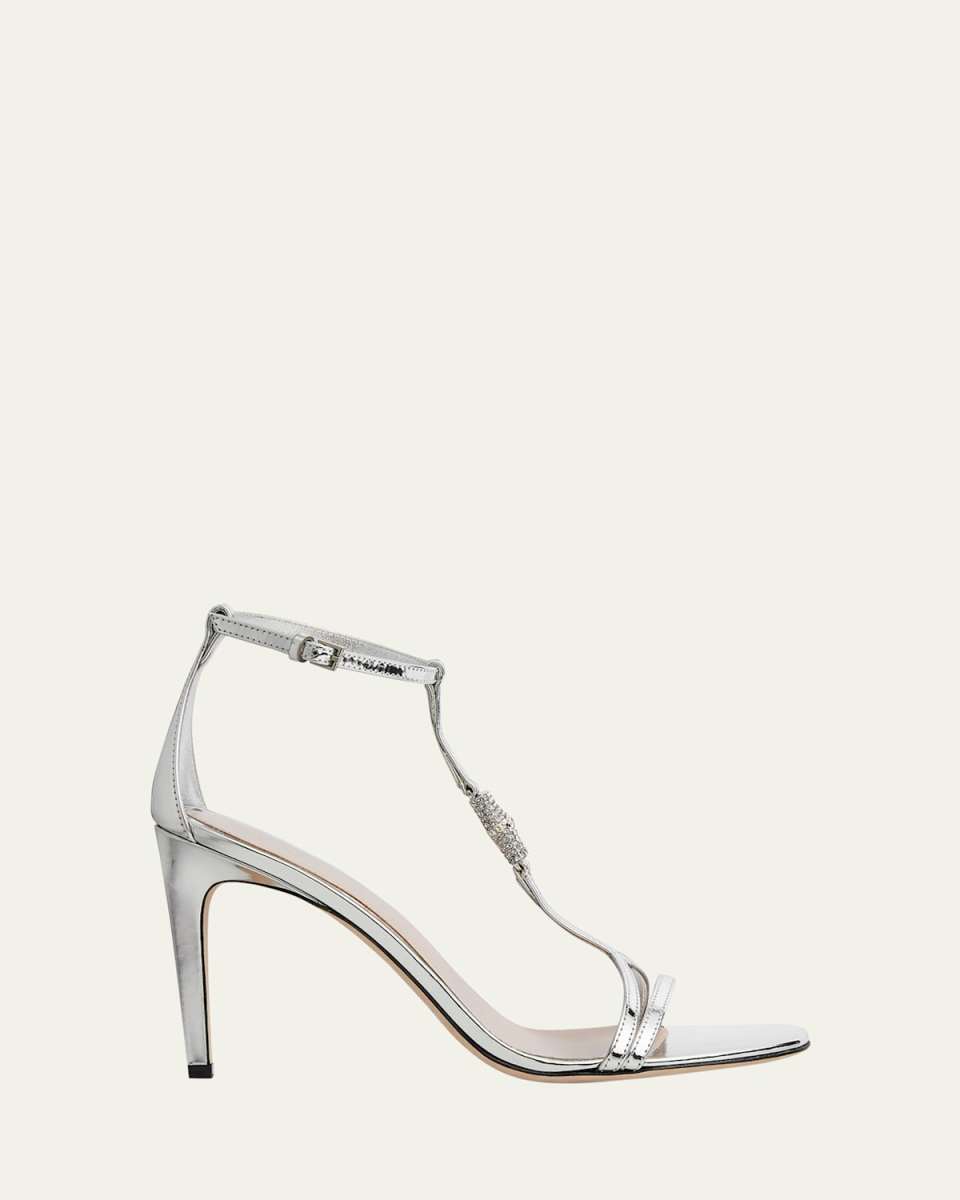 Glow Light Leather New Bamboo Sandals